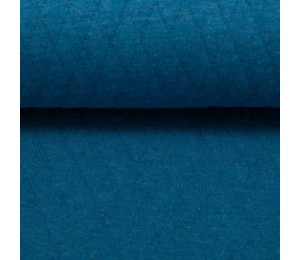 Stepper Signe melange, Raute 1,7x3 cm, petrol